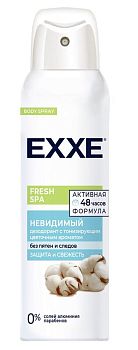 Дезодорант (спрей) EXXE женский Fresh SPA Невидимый, 150 мл 1/6