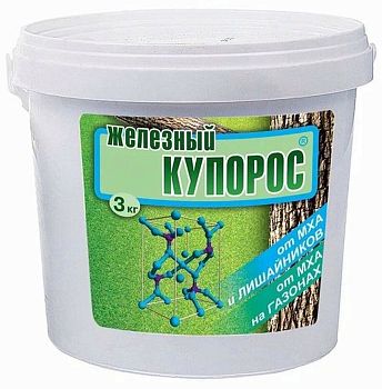 Железный купорос 3кг 1/3шт Ваш Хоз.