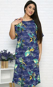 Платье ДАРЬЯ М637 кулирка р.50-72*