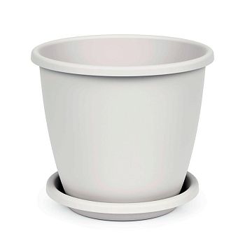 Горшок 11 литров Афина белый М6545 1/14