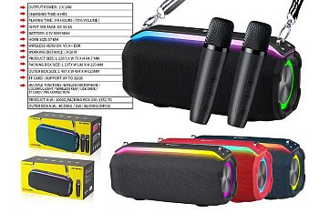 Колонка портативная HR-8809W + микрофон 1/10