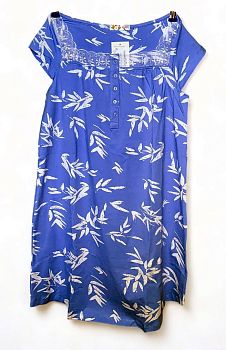 Ночная сорочка САМО 2139 кор.рукав,пуговицы р46-54 5/100