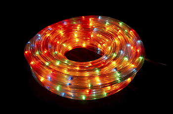Эл.гирлянда шланг Диодная лента 10м цветная 4545 1/20