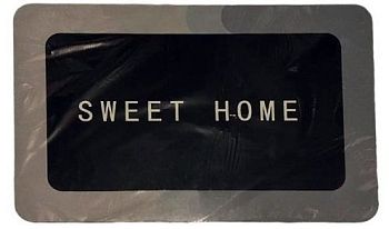 Коврик для ванной 1 40*60 прямоугольный SWEET HOME 1/50