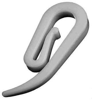 Крючок для штор Улитка 2436 /25шт