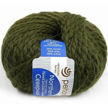 Пряжа Северная 448 - Св. оливковый (в уп.10шт)