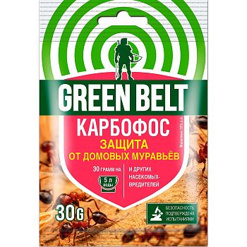 Карбофос(ГБ)* Пак. 30г (тля,клещи,щитовка,муравьи) 50шт