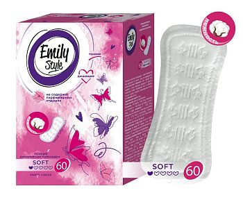 Прокладки ежедневн Emily Style Classic 60шт 7655/8082 1/7 Прокладки ежедневн Emily Style Classic 60шт 7655/8082 1/7