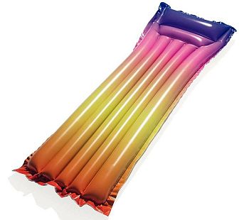 Матрас для плавания 183*69см радуга 44041