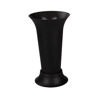 Ваза для цветов под срезку диаметр 18,5 см высота 31см черный М5144