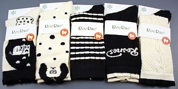 Носки Ж. вязан. шерсть RoeRue 2704-5 кашемир 10/360