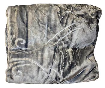 Плед 200*240 лепка"SMOON"8107-27 Серый 1/8