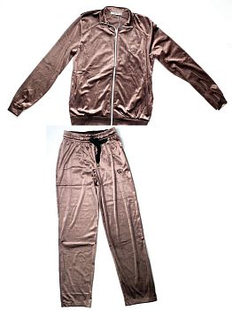 Костюм спортивный Ж. САМО бамбук с лайкрой,кофейный 4505 р.44-52