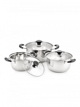 Кастрюля набор Teco TC-CS03-2 6 предметов 1,4/2/2,3