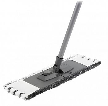 Швабра универсальная плоская с телескоп. рук. насадка микроф 120см ВОТ! Беларусь EKB033