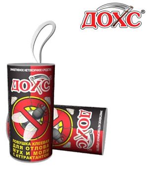 Липкая Лента от мух ДОХС 200/1000