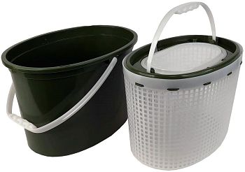 Ведро для живца пластик сборное малое 1/12