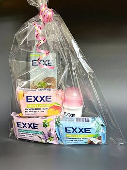 Набор косметический EXXE WOMEN №1 (гель д/душа+дезод(ролик)+мыло)