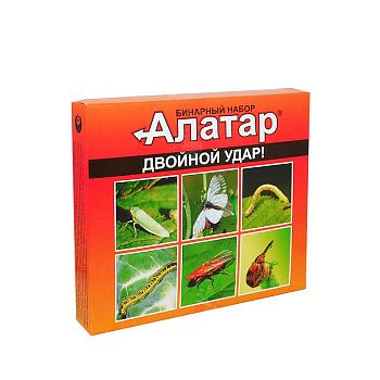 Алатар двойной удар на 20л. бинарный н (колорад,тля,совка,белокр,листовертк,медяниц) Ваш Хоз. 48 шт.