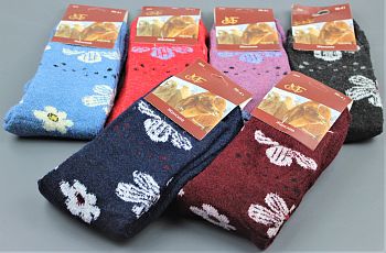 Носки Ж. вязан. шерсть VF FBR957 12/288