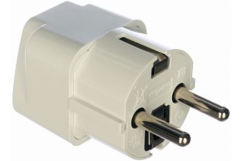 Переходник белый 16А 1421 1/120