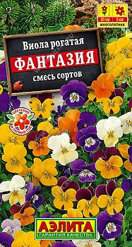 Цветы Виола Фантазия смесь ц/п 0,1г Аэлита*28 Цветы Виола Фантазия смесь ц/п 0,1г Аэлита*28