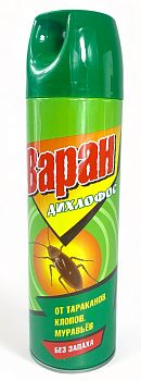 Дихлофос Сибиар "Варан" 440 мл. Универсальный от тараканов Без запаха. Обладает остаточным действием 12шт