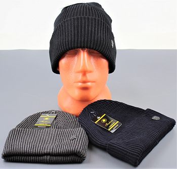 Шапка М. двойная Fashion отворот 1/50