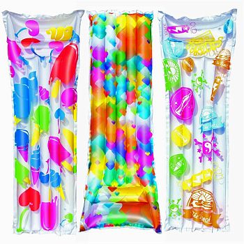 Матрас для плавания 183*69см "Яркий" 44033