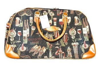 Сумка саквояж большая Гобелен