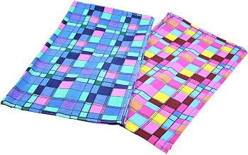 Полотенце вафельное клетка 35*60 12/600 *