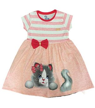 Платье детское Х.Б. PINK KIDS 2-5л;3-6л Турция 4/20