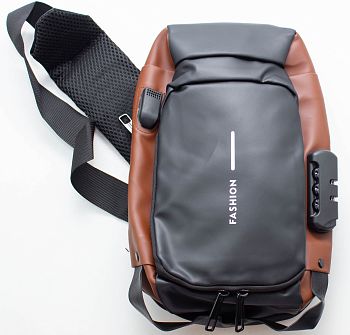 Сумка-барсетка FASHION код.замок+переходник кожа 20*30см