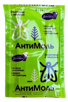 Антимоль Домовой крючок Хвоя 150шт.