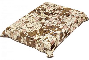 Плед 150*200 облегч"SMOON"3086 Камушек 1/12