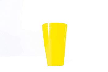 Стакан пласт ОНЕСТ (желтый) СТ-01