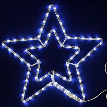 Эл.гирлянда ПАННО Звезда большая ассорти