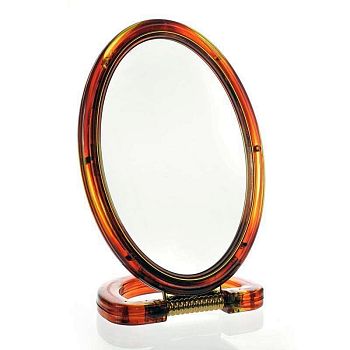 Зеркало овальное коричн.VM-430-006 (72шт)