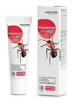 Муравьед Супер гель 30мл Август 1/40