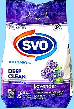 Порошок стир SVO Лаванда 1,5кг (8727) 1/12