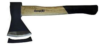 Топор кованный 600гр ЛесоруБ 1 деревян..топорище