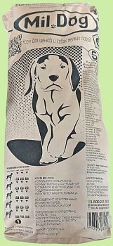 Корм для собак Mil.Dog "для мелких собак" 10кг