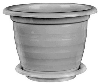 Горшок 3,5 литра Виола белый М1339 1/20