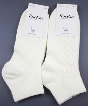 Носки Ж. вязан. шерсть кор. RoeRue 2755-1 10/360 лама