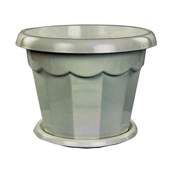 Горшок 7л Гармония белый М1412 1/20