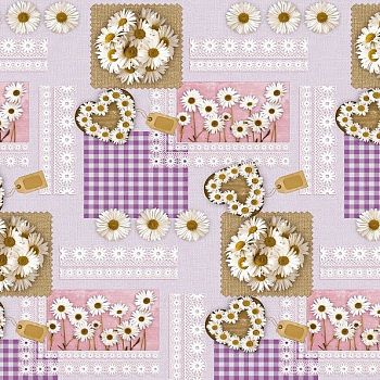 Клеенка столовая Декорама (1,4*20м) (Китай) 233C