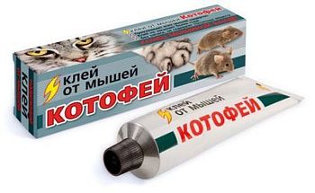 Клей от мышей Котофей 135 гр. 1/50