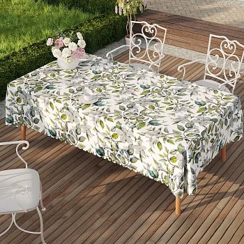 Клеенка столовая из плотного ПВХ на тканев основе (1,4*20м) GX-418A
