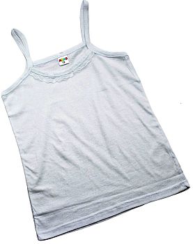 Майка дет. белая Брителька 7-11л 10шт.