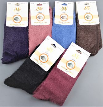 Носки Ж. ангора VF FDD02 10/300 пух